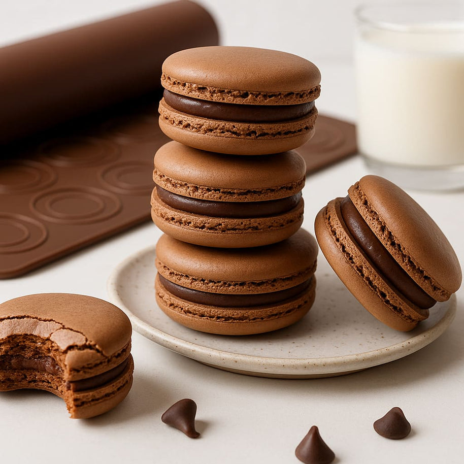 Macarons Backmatte aus Silikon