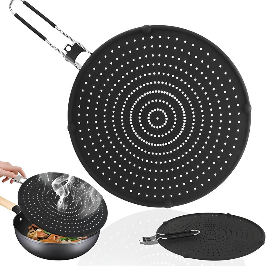 Spritzschutz für Pfannen aus Silikon Ø 32 cm