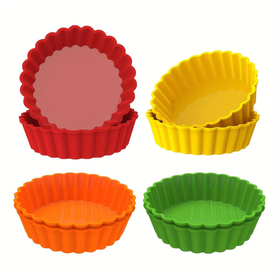 Tartelette Förmchen aus Silikon 8er Set