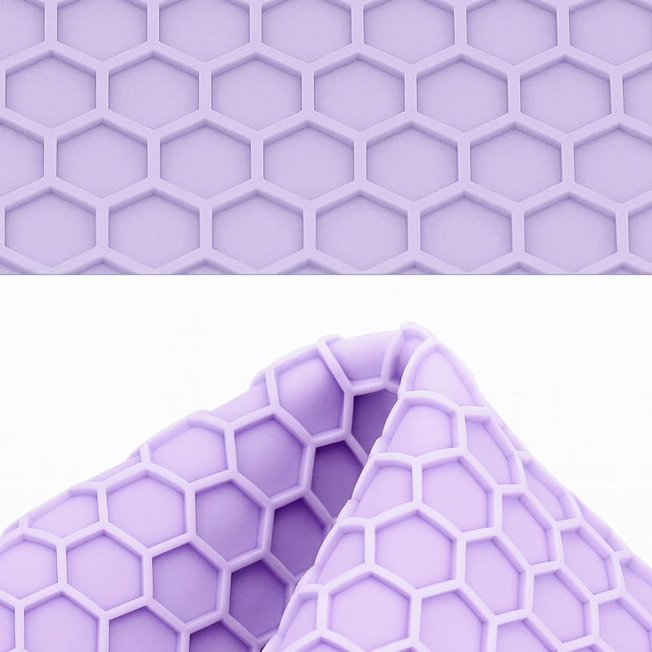 Topfuntersetzer aus hitzebeständigem Silikon im Set