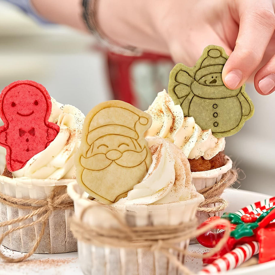 Ausstechformen für Weihnachten im 8er Set