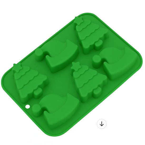 Silikonform für Weihnachten