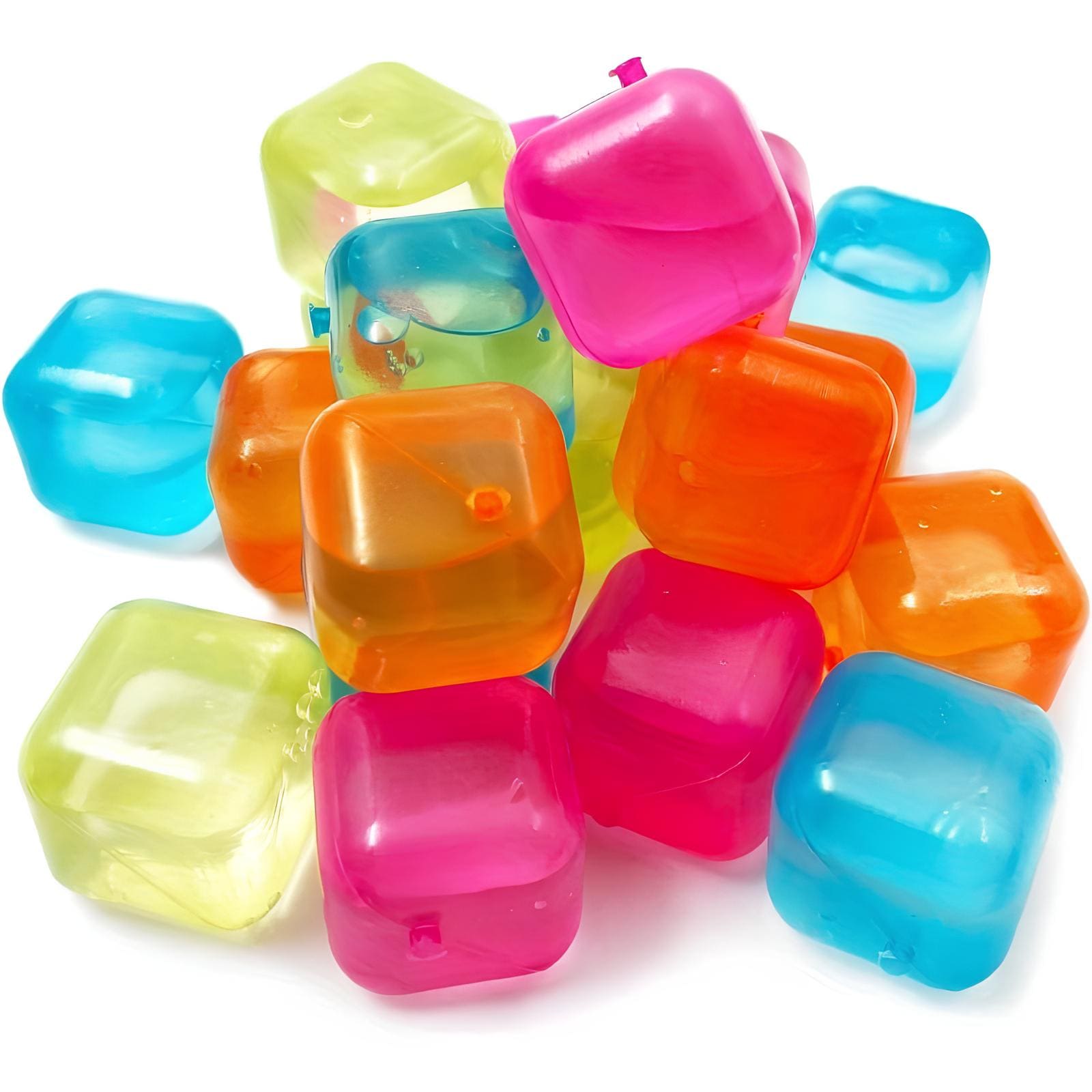 Wiederverwendbare Eiswürfel im Set